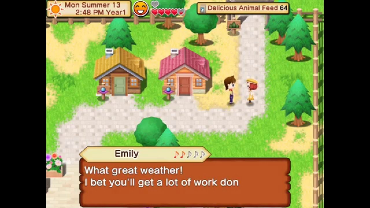 New harvest moon game